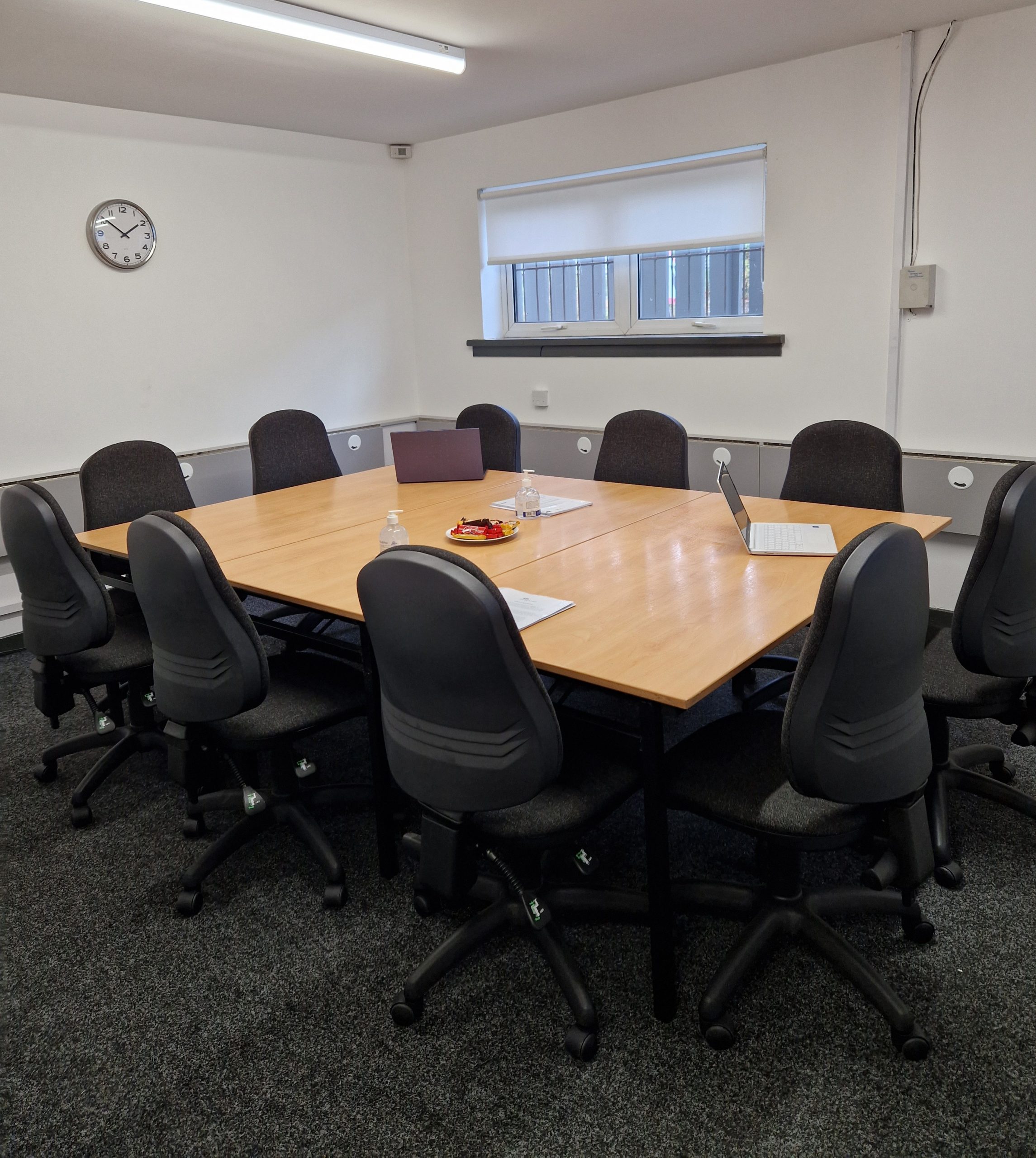 Boardroom style set up image